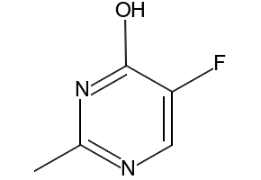 5-FLUORO-2-METHYLPYRIMIDIN-4-OL structure, CAS 1480-91-7