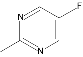 5-FLUORO-2-METHYLPYRIMIDINE structure, CAS 54376-50-0