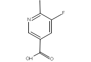 5-FLUORO-4-METHYLNICOTINIC ACID structure, CAS 1211584-22-3