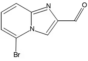 5-FLUOROIMIDAZO[1,2-A]PYRIDINE-2-CARBALDEHYDE structure, CAS 878197-67-2
