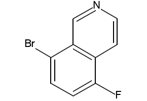 5-FLUOROISOQUINOLINE structure, CAS 394-66-1