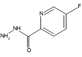 5-FLUOROPICOLINOHYDRAZIDE structure, CAS 1254073-41-0