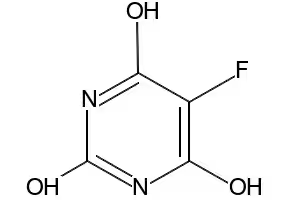 5-FLUOROPYRIMIDINE-2,4,6-TRIOL structure, CAS 767-80-6