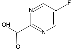 5-FLUOROPYRIMIDINE-2-CARBOXYLIC ACID structure, CAS 1196151-51-5