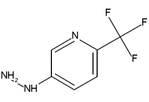 5-HYDRAZINYL-2-(TRIFLUOROMETHYL)PYRIDINE structure, CAS 1035173-53-5