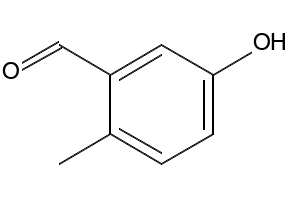 5-HYDROXY-2-METHYLBENZALDEHYDE structure, CAS 23942-00-9