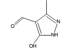 5-HYDROXY-3-METHYL-1H-PYRAZOLE-4-CARBALDEHYDE structure, CAS 470704-73-5