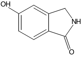 5-HYDROXYISOINDOLIN-1-ONE structure, CAS 252061-66-8