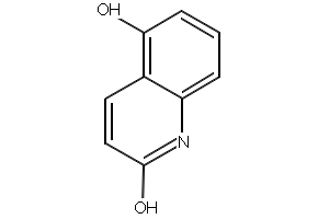 5-HYDROXYQUINOLIN-2(1H)-ONE structure, CAS 31570-97-5