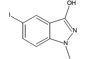 5-IODO-1H-INDAZOL-3-OL structure, CAS 141122-62-5
