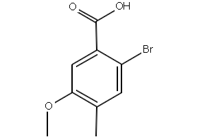 5-IODO-2-METHOXY-4-METHYLBENZOIC ACID structure, CAS 1241674-09-8