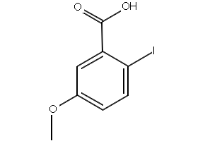 5-IODO-2-METHOXYBENZOIC ACID structure, CAS 2786-00-7