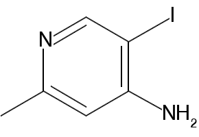 5-IODO-2-METHYLPYRIDIN-4-AMINE structure, CAS 849353-19-1