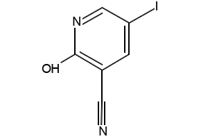 5-IODO-2-OXO-1,2-DIHYDROPYRIDINE-3-CARBONITRILE structure, CAS 766515-33-7
