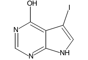 5-IODO-3,7-DIHYDROPYRROLO[2,3-D]PYRIMIDIN-4-ONE structure, CAS 135352-71-5