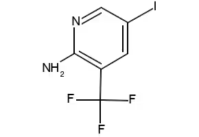 5-IODO-3-(TRIFLUOROMETHYL)PYRIDIN-2-AMINE structure, CAS 911112-05-5