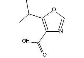 5-ISOPROPYLOXAZOLE-4-CARBOXYLIC ACID structure, CAS 89006-96-2