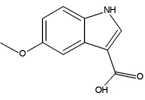 5-METHOXY-1,2-DIMETHYL-1H-INDOLE-3-CARBOXYLIC ACID structure, CAS 105909-93-1