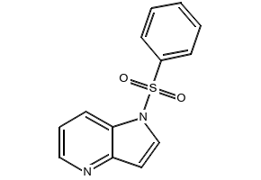 5-METHOXY-1-(PHENYLSULFONYL)-1H-PYRROLO[3,2-B]PYRIDINE structure, CAS 372077-49-1