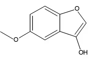 5-METHOXY-1-BENZOFURAN-3(2H)-ONE structure, CAS 39581-55-0
