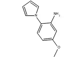 5-METHOXY-2-(1H-PYRROL-1-YL)ANILINE structure, CAS 59194-26-2