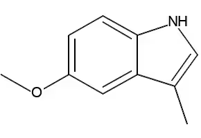 5-METHOXY-3-METHYL-1H-INDOLE structure, CAS 21987-25-7
