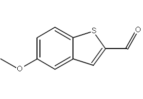 5-METHOXYBENZO[B]THIOPHENE-2-CARBALDEHYDE structure, CAS 622864-56-6