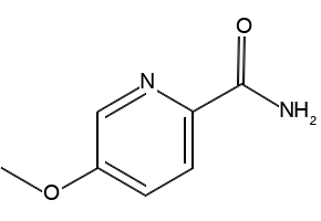 5-METHOXYPICOLINAMIDE structure, CAS 88166-65-8