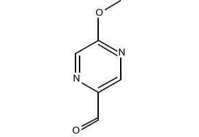 5-METHOXYPYRAZINE-2-CARBALDEHYDE structure, CAS 32205-72-4