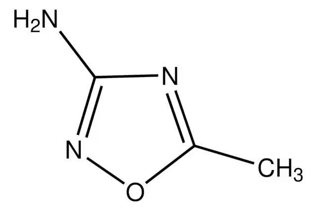5-METHYL-1,2,4-OXADIAZOL-3-AMINE structure, CAS 40483-47-4