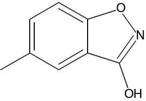 5-METHYL-1,2-BENZISOXAZOL-3(2H)-ONE structure, CAS 685-49-6