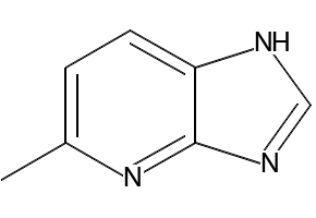 5-METHYL-1H-IMIDAZO[4,5-B]PYRIDINE structure, CAS 27582-24-7