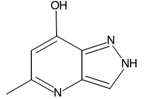 5-METHYL-1H-PYRAZOLO[4,3-B]PYRIDIN-7-OL structure, CAS 268547-52-0