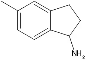 5-METHYL-2,3-DIHYDRO-1H-INDEN-1-AMINE structure, CAS 168902-79-2