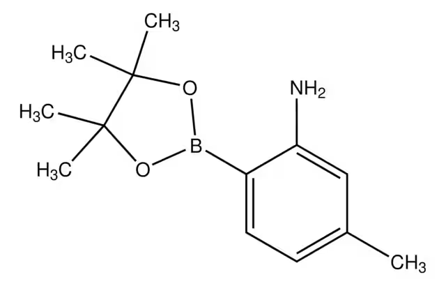 5-METHYL-2-(4,4,5,5-TETRAMETHYL-1,3,2-DIOXABOROLAN-2-YL)ANILINE structure, CAS 863578-36-3