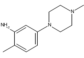 5-METHYL-2-(4-METHYLPIPERAZIN-1-YL)ANILINE structure, CAS 946731-22-2