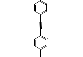 5-METHYL-2-(PHENYLETHYNYL)PYRIDINE structure, CAS 124300-38-5