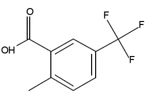 5-METHYL-2-(TRIFLUOROMETHYL)BENZOIC ACID structure, CAS 120985-68-4