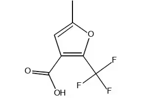 5-METHYL-2-(TRIFLUOROMETHYL)FURAN-3-CARBOXYLIC ACID structure, CAS 17515-74-1