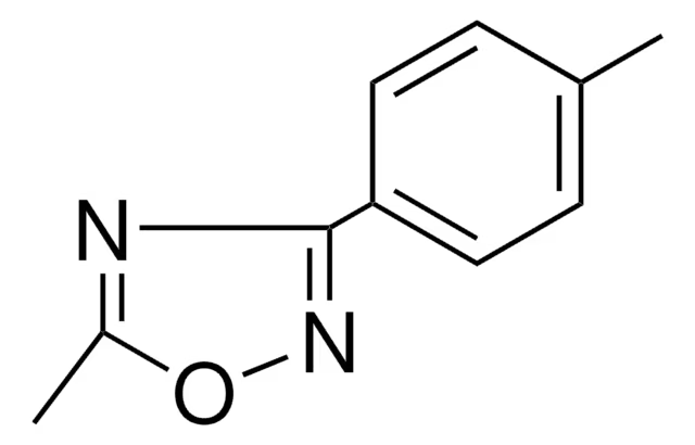 5-METHYL-3-(P-TOLYL)-1,2,4-OXADIAZOLE structure, CAS 81386-30-3