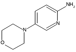 5-MORPHOLINOPYRIDIN-2-AMINE structure, CAS 571189-78-1