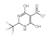 5-NITRO-2-(TRIFLUOROMETHYL)-1,2-DIHYDROPYRIMIDINE-4,6-DIOL structure, CAS 652-62-0