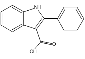 5-NITRO-3-PHENYL-1H-INDOLE-2-CARBOXYLIC ACID structure, CAS 14182-37-7