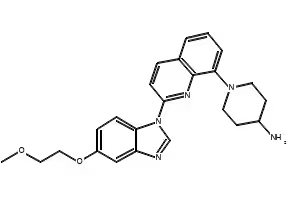 5-NITRO-8-(PIPERIDIN-1-YL)QUINOLINE structure, CAS 142315-99-9