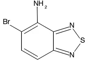 5-NITROBENZO[C][1,2,5]THIADIAZOL-4-AMINE structure, CAS 1915-85-1
