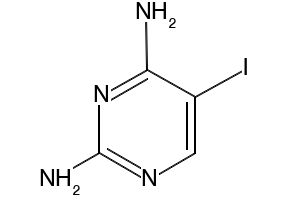 5-NITROPYRIDINE-2,4-DIAMINE structure, CAS 2586-99-4