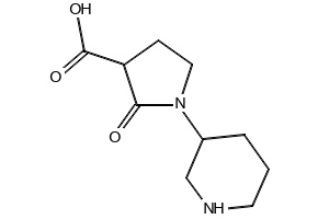 5-OXO-1-(PENTAN-3-YL)PYRROLIDINE-3-CARBOXYLIC ACID structure, CAS 944511-54-0