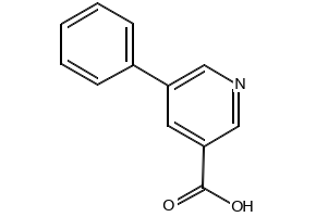 5-PHENYLNICOTINIC ACID structure, CAS 10177-12-5