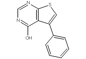 5-PHENYLTHIENO[2,3-D]PYRIMIDIN-4(3H)-ONE structure, CAS 35978-39-3