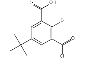 5-TERT-BUTYLISOPHTHALIC ACID structure, CAS 2359-09-3